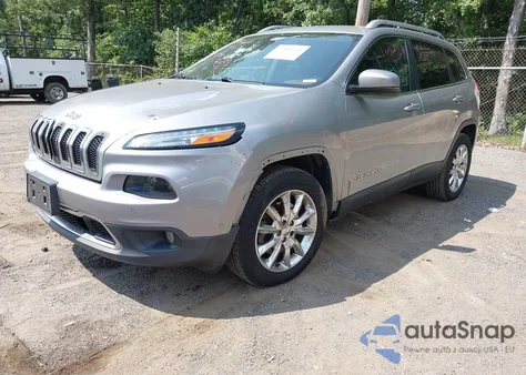 2015 Jeep Cherokee Limited from USA, damaged, VIN 1C4PJMDS6FW563493